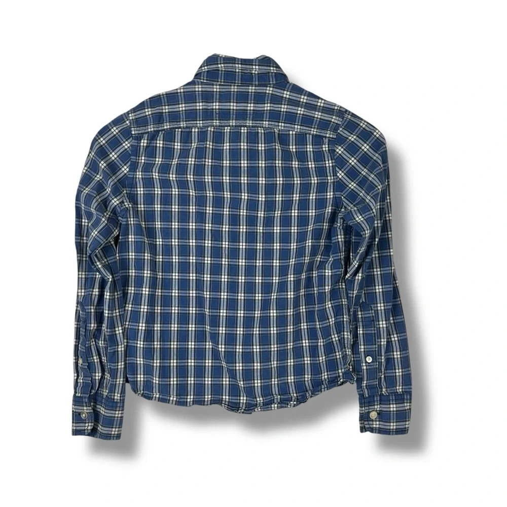 Abercrombie‎ Kids Boys Muscle Button Up Plaid Size S